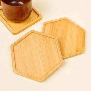 Ensemble de sous-verres classiques en bois artisanal, émail, céramique et résine - Décoration d'intérieur écologique et durable en provenance d'Inde - Product Image 2