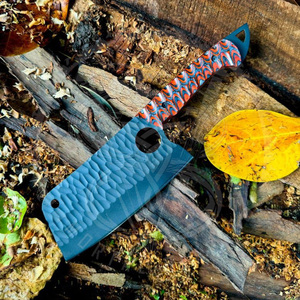 Couteau droit portable en acier inoxydable haute dureté, simple, multi-usage, intégré, pour la survie en plein air, le camping et la chasse - Product Image 2