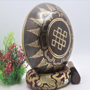 โบลิ่งทิเบตสีบรอนซ์สั่งซื้อจำนวนมากผลิตเสียงประสานที่เข้มข้นเหมาะสำหรับการพักผ่อนอย่างล้ำลึกและช่วงสติ - Product Image 3