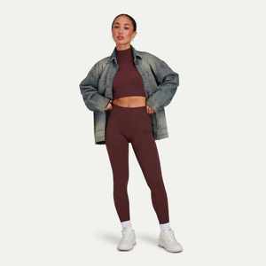 Trendy Leggings Wholesale Bulk Buy Custom Logo Seamless High Waist Yoga Pants Compression Gym <b>Tights</b> Best Price - Product Image 6