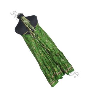 SD022 2025 dernier Style Vintage indien et pakistanais Saree/Sari/Shari Hippy Boho coton vêtements avec soie Style Vintage indien - Product Image 2