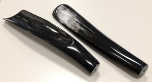 Chausse-pied en corne de buffle naturelle, durable, moderne, artisanal, pour la décoration de la maison - Product Image 2