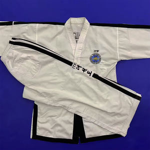 Uniforme personnalisé de Taekwondo ITF pour étudiants en diamant Costumes de Taekwondo Gi Training Dobok - Product Image 1