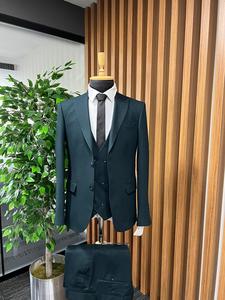 Costumes pour hommes Dernière conception de costume de vedding de luxe élite de première classe meilleure vente préférée par les jeunes Vente en gros à bas prix - Product Image 3