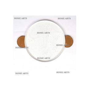 Dernier modèle de plateau de service en fer de forme ronde plateau de service à dessert de taille personnalisée pour la maison et les hôtels - Product Image 2