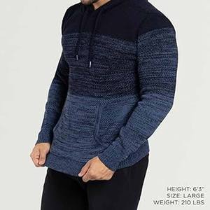 Sudadera con capucha para hombre de mezcla de algodón básico fabricante pakistaní venta en línea precio razonable mejor estilo Sudadera con capucha para hombre hecha en Sialkot - Product Image 3