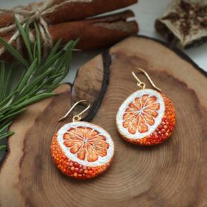 ต่างหูปักเม็ดลูกปัดที่มีน้ำหนักเบาสำหรับสตรีต่างหูลูกปัดสง่างามตามฤดูกาล - Product Image 5