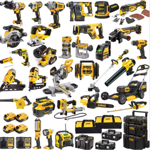 Kit de Herramientas Eléctricas DEWKIT30A para Dewalt, 4 Baterías de Litio de 18 V y 5 Ah, Kit Combinado de 34 Piezas, Garantía de 3 Años, Hecho en Guangdong - Product Image 1