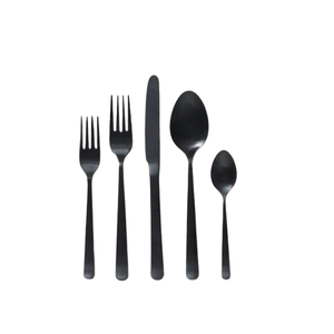 Juego de Cubiertos de Metal seguro para alimentos de nuevo diseño con juegos de cubiertos con mango de latón dorado para el hogar y vajilla de Hotel Color dorado - Product Image 3