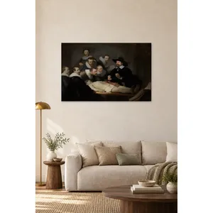 Fida Rembrandt, Le cours d'anatomie du Dr Nicolaes Tulp, impression sur toile - Product Image 5