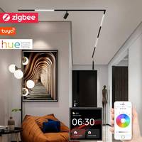 Fit centre commercial Tuya Zigbee lumière led tube linéaire pendentif focus piste de lumière magnétique