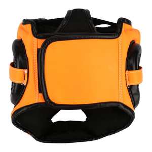 Unrivalled Fit & Comfort Cuero antideslizante Unisex Boxeo MMA Kickboxing Head Guard Casco de protección - Product Image 3