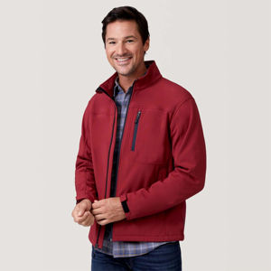 Chaqueta Softshell para Hombre Hecha a Medida, Diseño de Logotipo Profesional, Estilo Urbano, Disponible en Diferentes Colores de Invierno - Product Image 2
