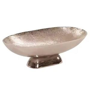 Bol à dattes en métal islamique pour le Ramadan, décoration de table, fruits secs, plat de service arabe, décoration de luxe pour la maison, centre de table - Product Image 4