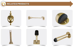 World's Best Butée de porte au sol en laiton de 51mm Design moderne et élégant par les accessoires de porte des meilleurs fabricants - Product Image 3