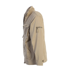 Conception OEM sur mesure 100% coton pour hommes couleur ivoire solide vestes coupe ajustée avec poches veste surplus de stocks du Bangladesh - Product Image 2