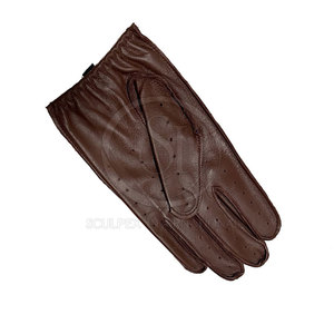 New Arrival Best Selling Winter Warm <b>Touch</b> <b>Screen</b> Breathable Leather <b>Gloves</b> for Outdoor Casual Use - Product Image 4