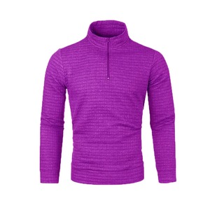 Mejor Premium Quick Dry Quarter Zip Up & Fashion Half Zip Pullover Hoodies Hombres Venta al por mayor Tasa Streetwear 2025 - Product Image 4