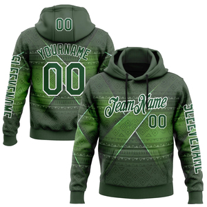 Sudaderas con Capucha para Hombre, Corte Regular, Manga Larga, Invierno, 100% Poliéster, Impresión Digital Personalizada, Bolsillo Bordado, Estilo Urbano - Product Image 2