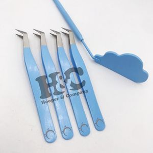 อุปกรณ์ต่อขนตากระจกสีชมพูแบบใหม่มีไฟสแตนเลสกระจกสี่เหลี่ยมทรงหัวใจสีทองได้รับการตรวจสอบอย่างยั่งยืนขนมิงค์ - Product Image 6