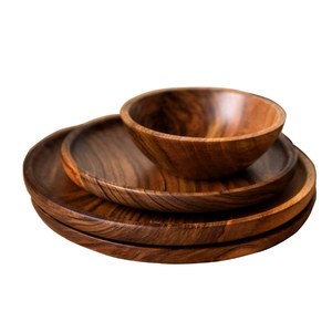 Cuenco para mezclar verduras con estampado de esmalte de diseño de lujo con cuchara para vajilla Precio asequible Cuencos para servir ensaladas de frutas - Product Image 3