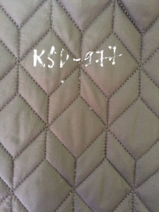 Quilting Processing KSD 968 Brodé Hôtel Usage Domestique 2-5 Couches Top Standard 100% Polyester Écologique - Product Image 4