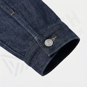 High Premium Quality Denim <b>Jean</b> Jackets 100% Cotton <b>Women</b> Button Down <b>Crop</b> Top Private Label Fashion Stylish Coat High Quality - Product Image 6