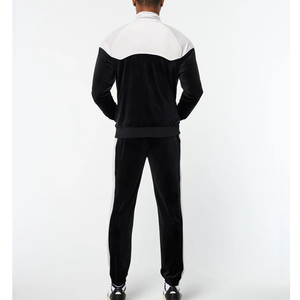 High Quality Plain Velour Tracksuit logo Tech Fleece Complet <b>Jogging</b> Men Sweatsuit Manufacturers Custom - Product Image 3