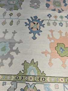 Oushak พรมพรมขนาด12X15ขนาด12X ชุดพรมสำหรับห้องนั่งเล่น - Product Image 4