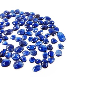 Zafiro Azul Natural de Bangkok, Calibrado, Facetado Plano, Tamaños Variados, Piedra Suelta, Azul Real, Corte Ovalado Cojín, Gema Tratada Térmicamente - Product Image 2