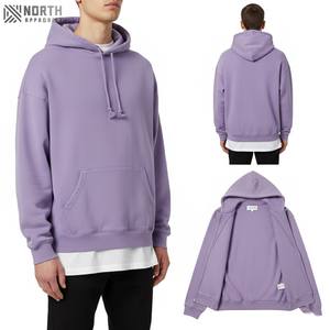 2025 New Customizable Polyester/Cotton Men's Sun Fade <b>Hoodie</b> <b>Thermal</b> Casual Regular Fit Winter Fleece Breathable Quick Dry - Product Image 4
