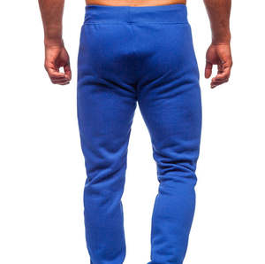Pantalones de Hombre Lavados, Transpirables, con Cordón, Antiarrugas, Casuales, Rectos, Lisos, Teñidos, Estilo Cargo, de Alta Calidad - Product Image 2