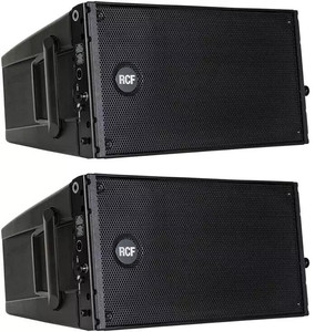 Auténtico Módulo de Línea Activa RCF HDL 10-A (2 Unidades) de 1400W, Altavoz Amplificado para DJ, Clubes y PA - Product Image 1