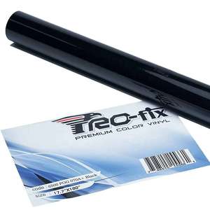 Film de protection automobile Profix, noir mat profond, longue durée, non brillant, surface de défense - Product Image 1