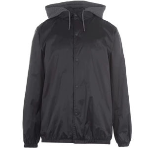 เสื้อแจ็คเก็ตกันลมคอตั้งแฟชั่นใหม่สำหรับผู้ชาย แจ็คเก็ตโค้ชพิมพ์ลายตามสั่ง พร้อมโลโก้ OEM เสื้อผ้ากันน้ำสำหรับฤดูหนาว - Product Image 4