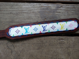 Meilleure qualité 100% cuir de vache Western Headstall et collier de poitrine ensemble avec goujon en cuivre fabricant en gros - Product Image 3