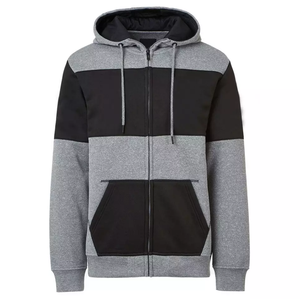 Sweats à capuche en molleton uni brodés pour hommes 100% coton surdimensionnés chauds confortables vêtements d'hiver à bas prix - Product Image 6