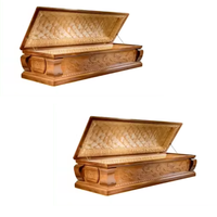 Miami Premium Ataúd de madera Ataúd Suministros funerarios Equipo