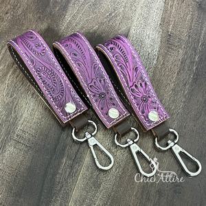 Nuevo Llavero de Cuero Vacuno Personalizado con Herramientas, Llavero de Cuero Genuino de Lujo, Regalo Promocional, Clip para Llaves para Mujer - Product Image 1