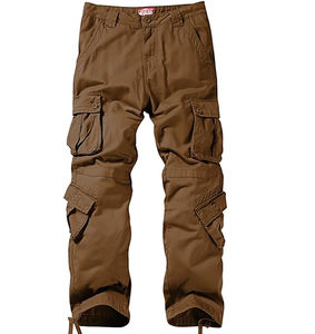 Pantalones informales de verano para hombre, pantalones con cordón y bolsillos, pantalones Cargo para hombre, pantalones transpirables y sostenibles para hombre - Product Image 4