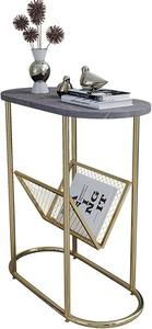 Mesas laterales de acento de Metal de diseño moderno único de alta calidad característica plegable para dormitorio y sala de estar conjunto de muebles para el hogar - Product Image 2