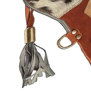 Gants de fauconnerie pliables imperméables en cuir de vache véritable personnalisés de haute qualité, équipement de piégeage, fitness animal, ensemble de 2 pièces - Product Image 4