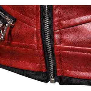 OEM-Chaqueta de imitación de cuero para mujer, personalizada, venta al por mayor, para motocicleta, novedad - Product Image 5