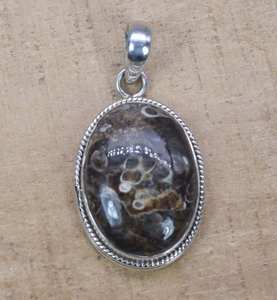 Pendentif en argent sterling 925 Jasper, bijoux en pierres précieuses naturelles faits à la main, collier en pierre unique, cadeau pour femmes - Product Image 2