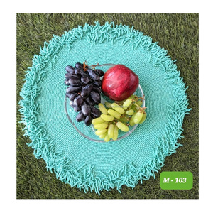 Chemins de table design Chemins de table brodés pour hôtels Chemin de table pour décoration de fête de mariage Gourou personnalisé de luxe Export Kirpa - Product Image 4