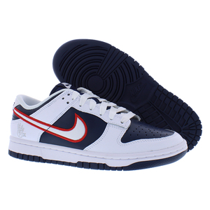 Zapatillas Nike Dunk Low Premium para mujer Color: Blanco/Rojo Universitario/Obsidiana 100% auténticas - Product Image 2