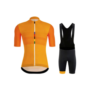 Conjuntos de ciclismo para hombre, uniforme de bicicleta, Conjunto de jersey de Ciclismo de verano, ropa deportiva de bicicleta de carretera, ropa de ciclismo cómoda por sublimación - Product Image 5