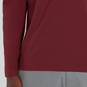 T-shirt pour hommes de haute qualité des fabricants du Bangladesh, col rond, manches longues, logo personnalisable, service OEM direct de l'usine - Product Image 6