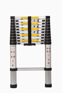 Portable Office Building Modern Foldable <strong>Ladder</strong> Durable Aluminum Alloy Telescopic <strong>Wall</strong>-Leaning Single <strong>Ladder</strong> 150kg Load Capacity - Product Image 2
