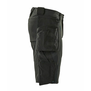 2025 último diseño pantalones cortos de trabajo transpirables para hombres de alta calidad 100% algodón estilo Casual patrón sólido pantalones cortos - Product Image 3